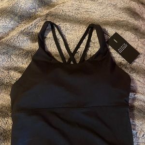 NVGTN Black Matrix Bra Top